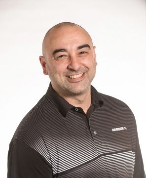 a headshot of roman, the parts and service manager at haddon equipment