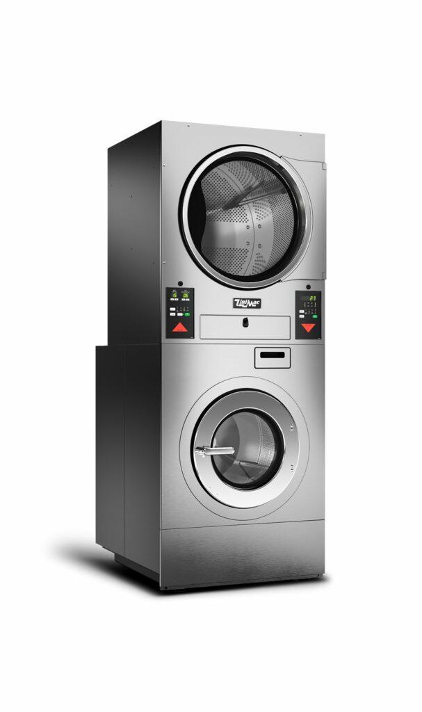unimac 30 lb capacity stacker washer dryer unit